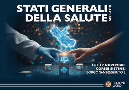 La Regione Lazio si racconta a pazienti e operatori 